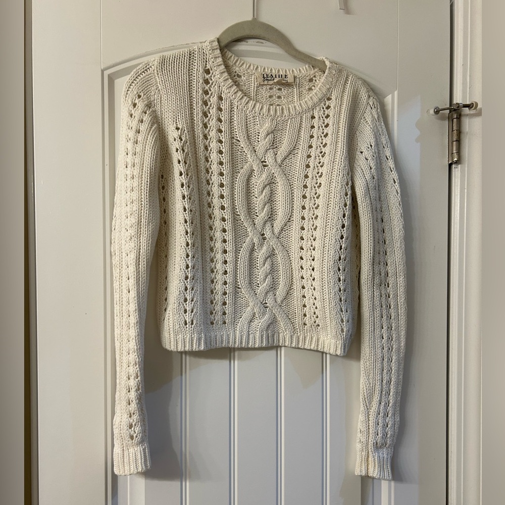 Elizabeth and James Cropped Sweater (XS)